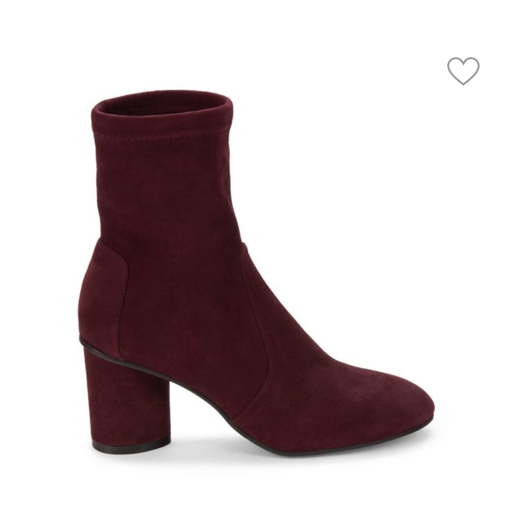 NWOT Margot Suede Ankle Booties